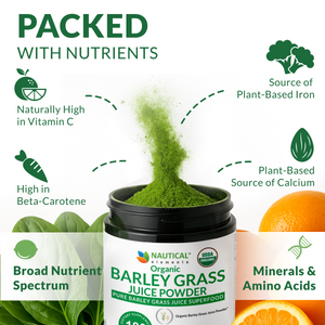 Organic Barley Grass Juice Powder – Premium Utah-Grown Greens