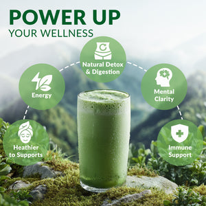 Organic Wheat Grass Juice Powder – Utah Grown, Nutrient-Rich Superfood