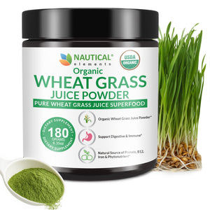 Organic Wheat Grass Juice Powder – Utah Grown, Nutrient-Rich Superfood