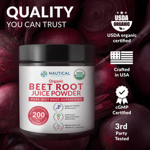 Organic Beet Root Juice Powder