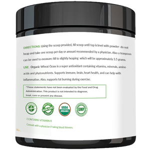 Organic Wheat Grass Powder
