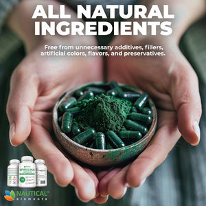 *New* Organic Spirulina Capsules - 240 Count