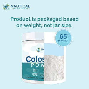 Pure Bovine Colostrum Powder – 40% IgG, 65 Servings