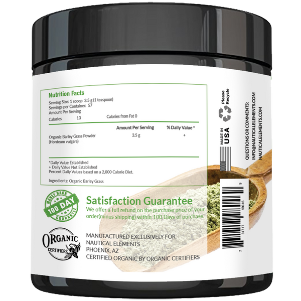 Barley Grass Powder Nautical Elements